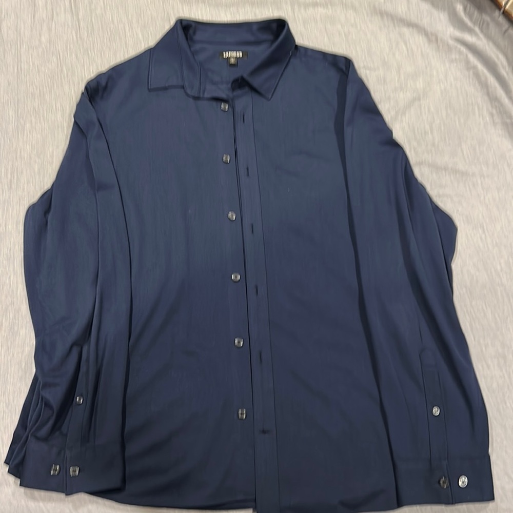 Navy Blue Express Dress Shirt